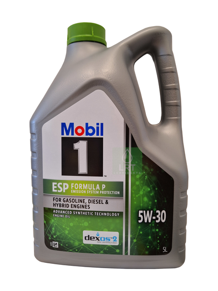 Mobil 1 ESP Formula P 5W30 Engine Oil 5 Litres