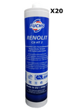 Fuchs Renolit CX-HT2 Calcium Grease - 500g Cartridges