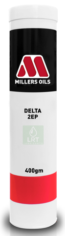 Millers Delta 2EP Multi-purpose EP 2 Grease - 400g Cartridges | LRT Lubricants Shop