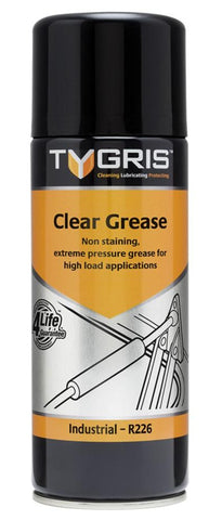 Tygris Clear Grease - R226 - 400ml | LRT Lubricants Shop
