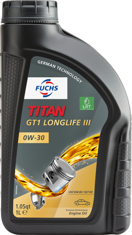 Fuchs Titan GT1 LongLife 3 0W-30 - 1 Litre | LRT Lubricants Shop