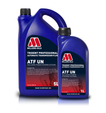 Millers Trident Professional ATF UN Dexron 2 Transmission Fluid - 5 Litres | LRT Lubricants Shop