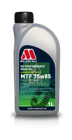 EE Performance MTF 75W-85 Gear Oil - 1 Litre | LRT Lubricants Shop