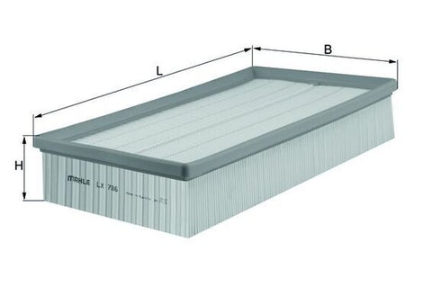 Mahle LX 786 Air Filter | LRT Lubricants Shop
