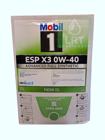 Mobil 1 ESP X3 0W-40 - 20 Litres | LRT Lubricants Shop