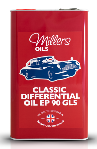 Millers Classic EP 90 GL5 Gear Oil - 5 Litres | LRT Lubricants Shop
