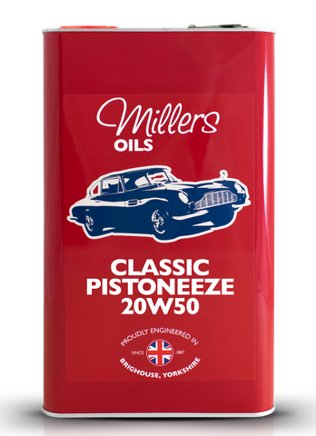Millers Classic 20W-50 Engine Oil - 5 Litres | LRT Lubricants Shop
