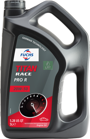 Fuchs Titan Race Pro R 20W-50 Race Oil - 5 Litres | LRT Lubricants Shop