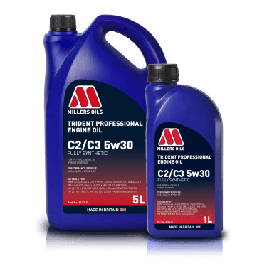 Millers Trident Professional C2/C3 5W-30 Engine Oil - 20 Litres | LRT Lubricants Shop