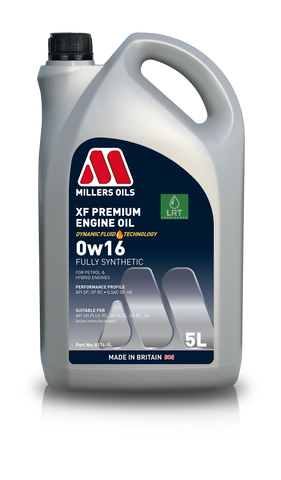 Millers XF Premium 0W-16 Engine Oil - 5 Litres