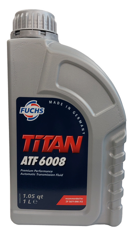 Fuchs Titan ATF 6008 Transmission Fluid - 1 Litre | LRT Lubricants Shop