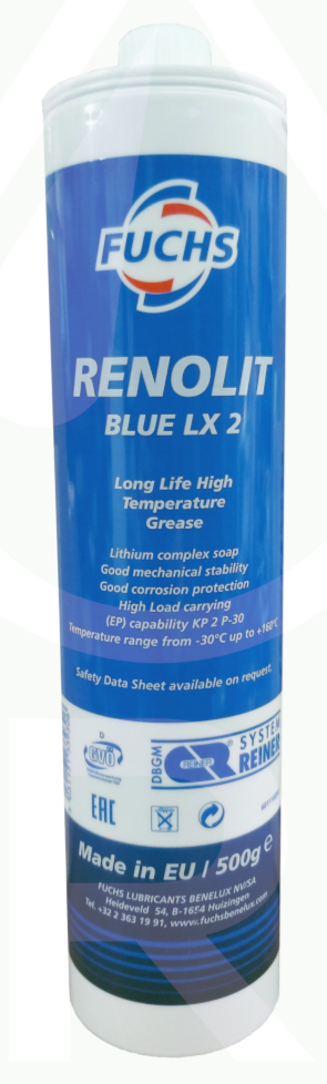 Fuchs Renolit Blue LX 2 Grease - 500g Cartridges