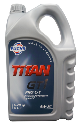 Fuchs Titan GT1 Pro C1 5W-30 Engine Oil - 5 Litres | LRT Lubricants Shop
