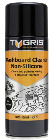 Tygris Dashboard Cleaner Non Silicone Spray - 400ml| LRT Lubricants Shop