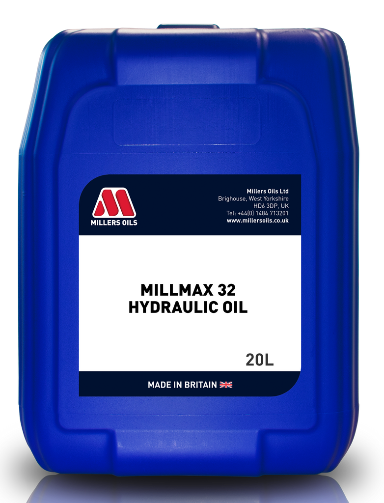Millers Oils Millmax 32 Hydraulic Oil 20 Litres