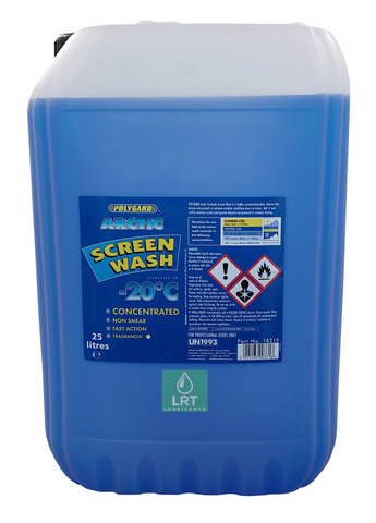 Polygard Arctic Concentrated -20°C Screen wash - 25L | LRT Lubricants Shop