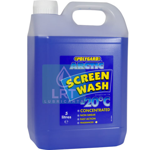 Polygard Arctic Concentrated -20°C Screen wash - 5L | LRT Lubricants Shop