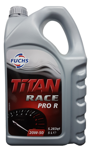 Fuchs Titan Race Pro R 20W-50 Race Oil 5 Litres |  LRT Lubricants Shop