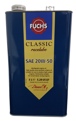 Fuchs Classic 20W-50 Race Oil | LRT Lubricants Shop