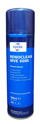 Fuchs Renoclean MVE 6006 Solvent Cleaner - 500ml Aerosol