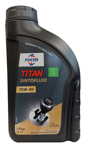 FUCHS TITAN SINTOFLUID 75W-80 GEAR OIL | LRT Lubricants Shop