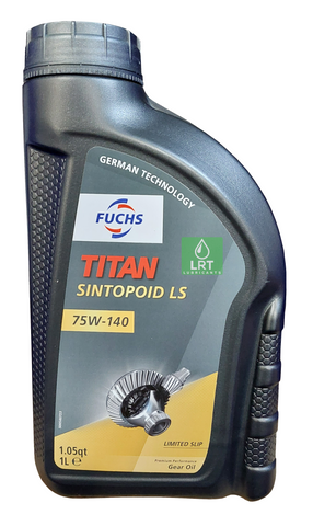 Fuchs Titan Sintopoid LS 75w140 gear oil | LRT Lubricants