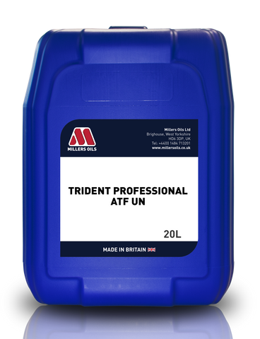 Millers Trident Professional ATF UN Dexron 2 Transmission Fluid - 20 Litres | LRT Lubricants Shop