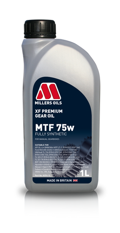 Millers XF Premium MTF 75W Gear Oil - 1 Litre | LRT Lubricants Shop