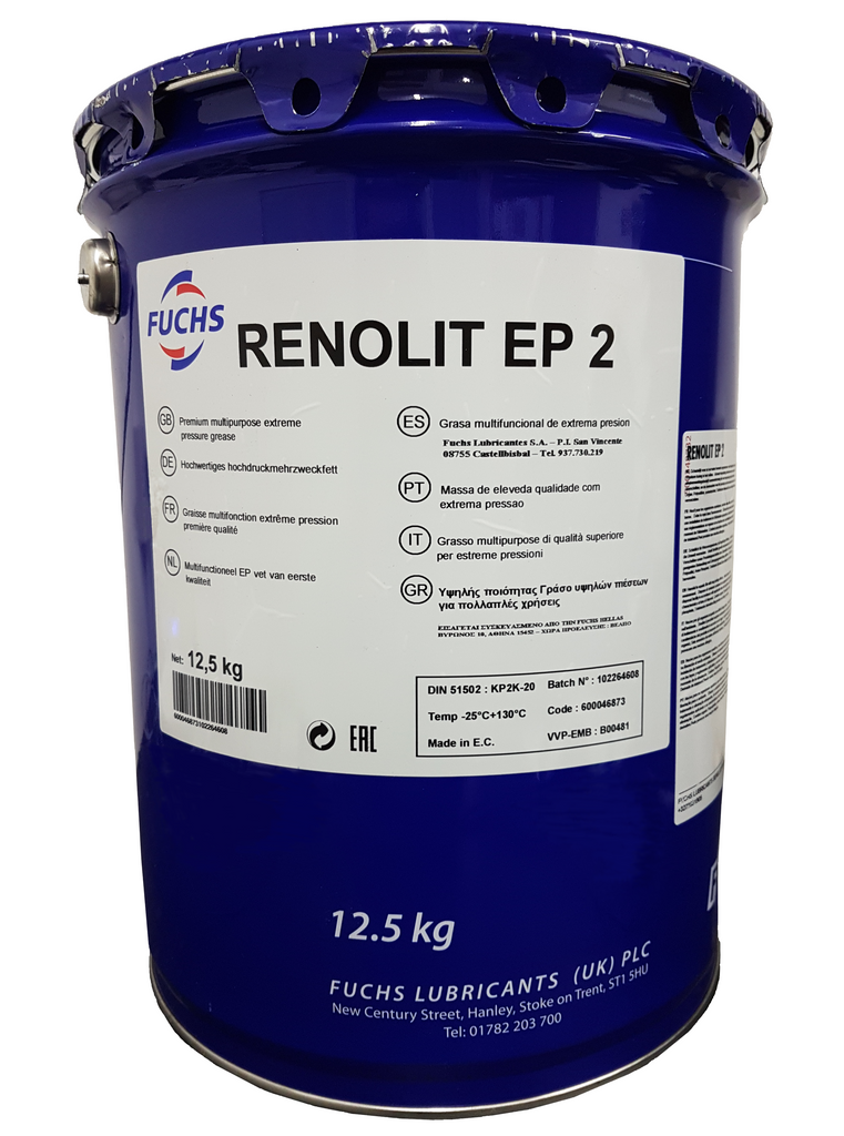 Fuchs Renolit EP 2 Grease 12.5 kg Keg