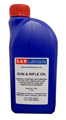 SAR Lubricants Gun and Rifle Oil - 1L | LRT Lubricants Shop