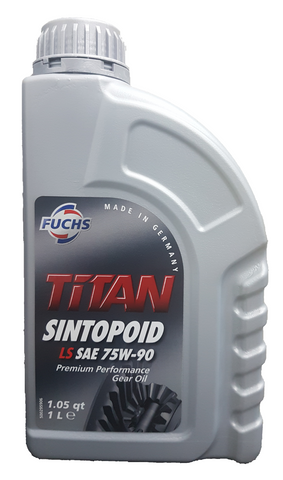 [Fuchs Titan Sintopoid LS 75w90 gear oil] - LRT Lubricants